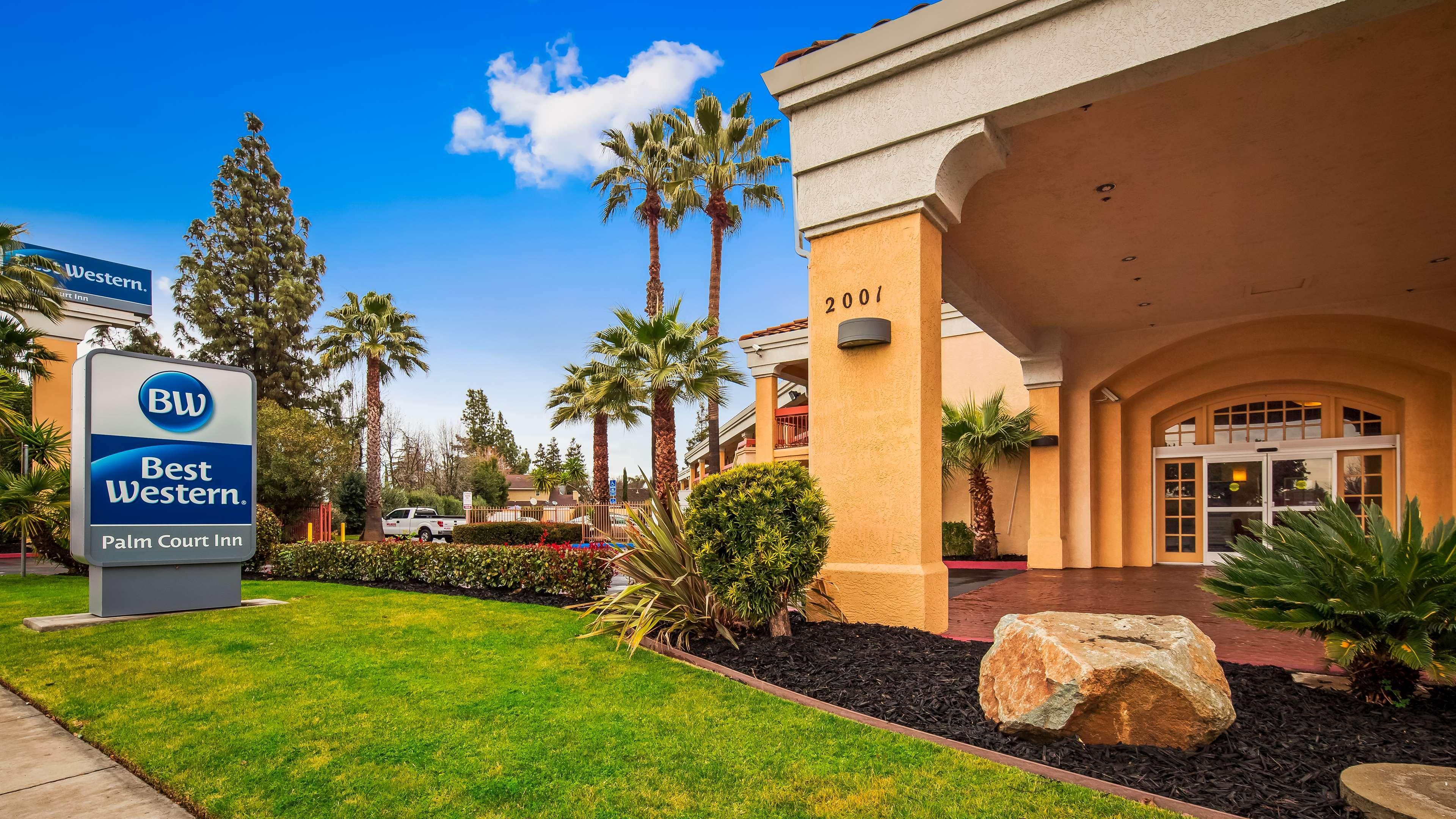 Best Western Palm Court Inn Modesto Exterior foto